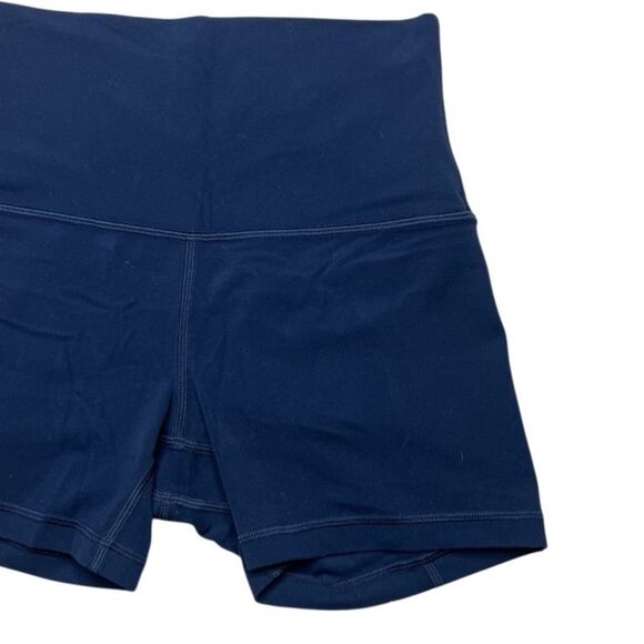 lululemon athletica Women's Wunder Under Navy Athletic Shorts Size 4 - Picture 4 of 4